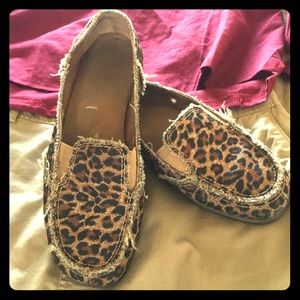 Leopard Print Flats